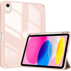 GENERICO - Funda Case Smart iPad 10 Gen 10.9 y 11 Gen 11 A16 - ROSA