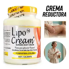 SM - Crema reductora Lipo Cream Amarillo Lipocream Quema Grasa