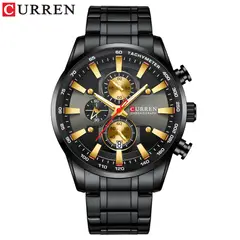 CURREN - Reloj Hombre - Negro