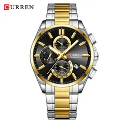 CURREN - Reloj Hombre - Negro