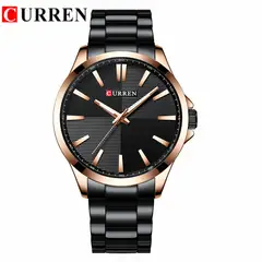 CURREN - Reloj Hombre - Negro