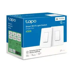 TP LINK - TP-Link Tapo S505 Interruptor Inteligente de Luz Matter Paquete de 2