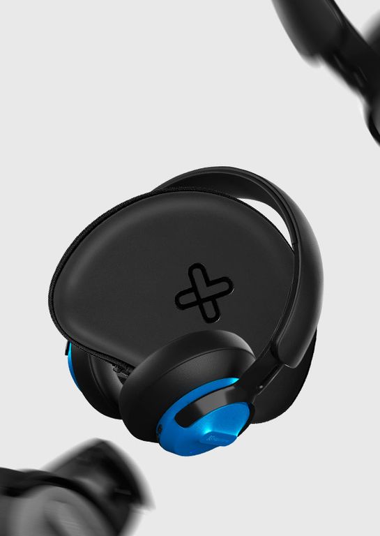 AUDIFINO BLUETOOTH HI-FI CON CANCELACION DE RUIDO NEGRO AZUL KLIPXTREME KNH-750BL
