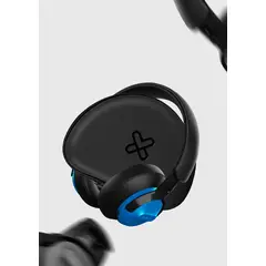 KLIP XTREME - AUDIFINO BLUETOOTH HI-FI CON CANCELACION DE RUIDO NEGRO AZUL KLIPXTREME KNH-750BL