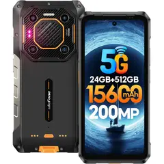 ULEFONE - ARMOR 26 ULTRA 5G Celular 24GB+512GB-Negro