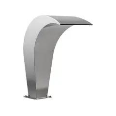 GENERICO - Cascadas de Acero Inox para piscinas Med 65 cm x 30 cm