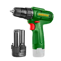 GENERICO - Taladro Atornillador Inalámbrico 12v 10mm Jadever + 1bat