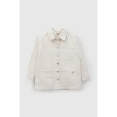 COLLOKY - Chaqueta Casual Kid Niña Beige