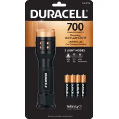 GENERICO - Linterna Duracell 700 Lúmenes 3 Modos + 4AAA DURACELL