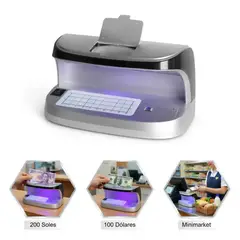 OEM - Detector de Billetes Falsos Recargable USB - Luz UV y Sensor Magnético MG