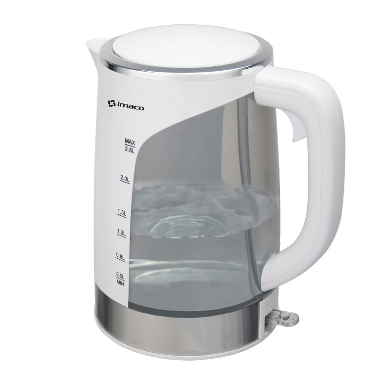 Hervidor plastico 2.5l col. blanco KE2500