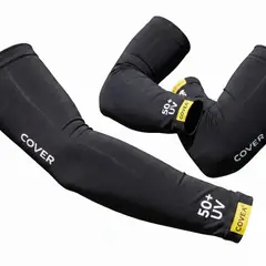 COVER - 2 pares de Mangas deportivas con Protección Solar Filtro UV +50