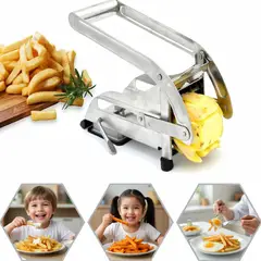 OEM - Picador de Papas y Verduras Manual de Acero Inoxidable - Cortadora Profesional Pro