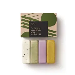 NATURA - EKOS JABONES EN BARRA CREMOSOSY EXFOLIANTE 400 GR