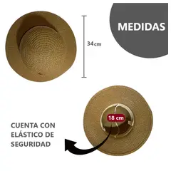 GENERICO - Sombrero con Correa elegante