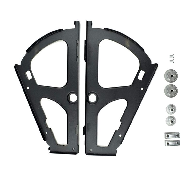 Bisagra Sistema Mueble Zapatera 1 Fila color Negro