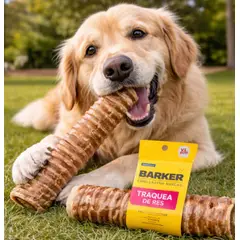 GENERICO - Tráquea de Res Deshidratada 33 - 35 cm Barker Long Lasting Snacks