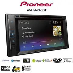 PIONEER - Pantalla Tactil 6.2" con Receptor Multimedia DVD de 13 bandas AVH-A245BT