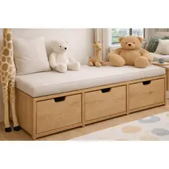 TU MESITA - Banco Organizador Moderno Ivan