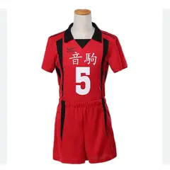 GENERICO - Uniforme de Haikyuu numero 5 talla L – Cosplay Anime