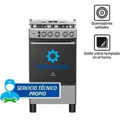 INDURAMA - Cocina 20" 4 Hornillas con Encendido Eléctrico Matisse