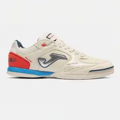 JOMA - Zapatillas Futbol Sala Top Flex 2625 IN Beige Naranja