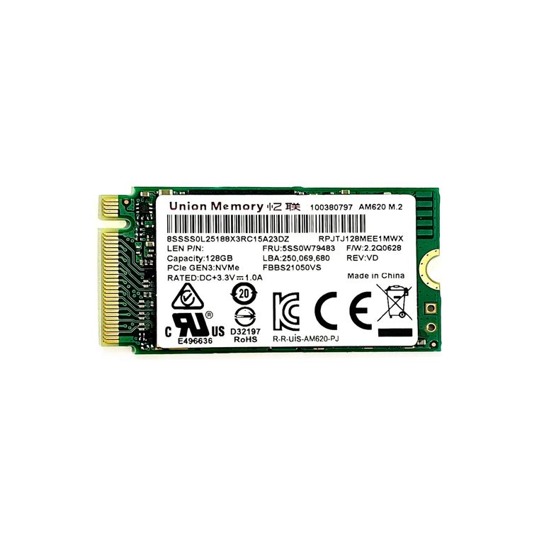 UNIDAD DE ESTADO SOLIDO MEMORY AM620 128GB M.2 P-N SSS0L25188