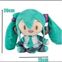 GENERICO - Peluche Hatsune Miku Coleccionable Anime