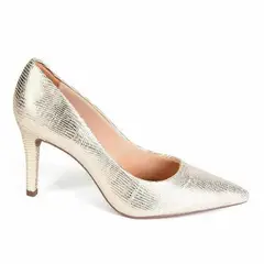 MIKAELA - ZAPATO MUJER VESTIR METAL MANTEIGA 13560-01