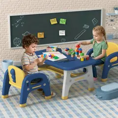 PERU IMPORTACIONES - MESA INFANTIL CON 2 SILLAS PARA NIÑOS