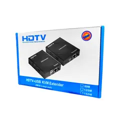 GENERAL - EXTENSOR HDMI A RJ45 UTP CAT5 6 HASTA 150 METROS TX RX 1080 COLOR NEGRO