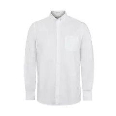 ROCKFORD - Camisa Hombre Oxford Blanco