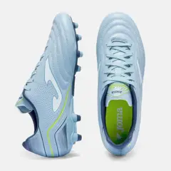JOMA - Zapatillas Futbol Aguila 2627 FG Celeste Verde