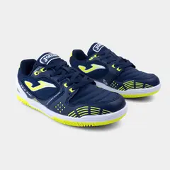 JOMA - Zapatillas Futbol Sala Max Jr 2603 IN Azul Marino Amarillo