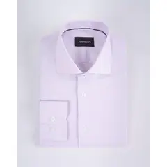 Andrew'S Ties - Camisa vestir - Cuello Italiano Lila