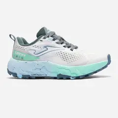 JOMA - Zapatillas Trail Running Sima Lady 2602 Blanco Verde