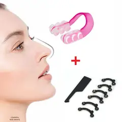 GENERICO - Corrector Nasal de Silicona 3d Perfilador Nasal respingador de nariz