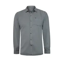 ROCKFORD - Camisa Hombre Tencel Gris