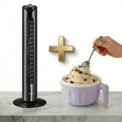 IMACO - Ventilador TF2905 + regalo maquina de hacer helado recco