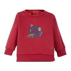Pillin - Polera Bebé Niño Burdeo TALLA 12M