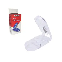 GENERICO - Cortador De Pastillas Portátil con Pastillero