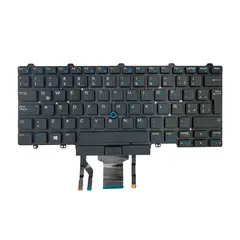 DELL - TECLADO RETROILUMINADO MP-13L86LAJ698 LATITUDE 7480 P-N 0KFHY6