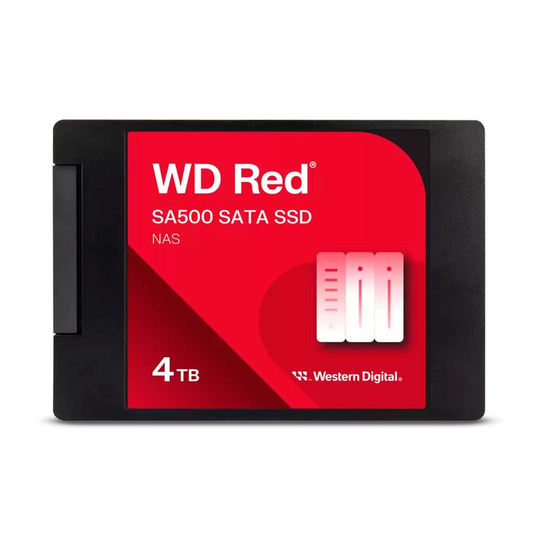 UNIDAD DE ESTADO SOLIDO RED SA500 NAS 4TB SATA 2.5 LECTURA 560 MB-S ESCRITURA 520 MB-S P-N WDS400T2R0A