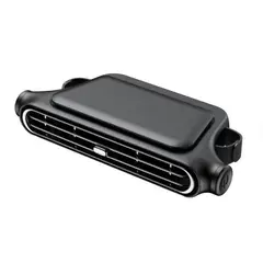 OEM - Ventilador Para Asiento De Auto Con Usb, 3 Velocidades Negro recargable