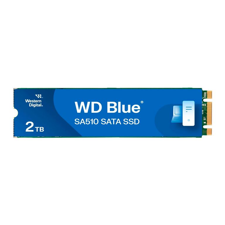 SSD WD BLUE SA510 2TB M.2 2280 LECTURA 560MB-S P-N WDS200T3B0B