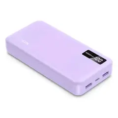 UGREEN - Power Bank 20W Carga Rápida Pantalla 20000mAh lila