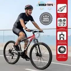 Velox - Bicicleta Deportiva Aro 29 «LANDER SPEED» Edición Exclusiva Red