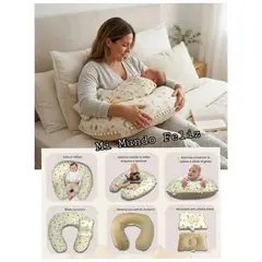 BEBE - Cojin de Lactancia Materina para Beige