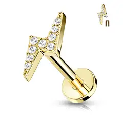 ADR JOYERIA CORPORAL - Piercing Oreja Rayo Labret ADR Joyería Corporal