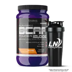 ULTIMATE NUTRITION - Bcaa 12000 Aminoácidos / 60 Servicios - Orange + Shaker